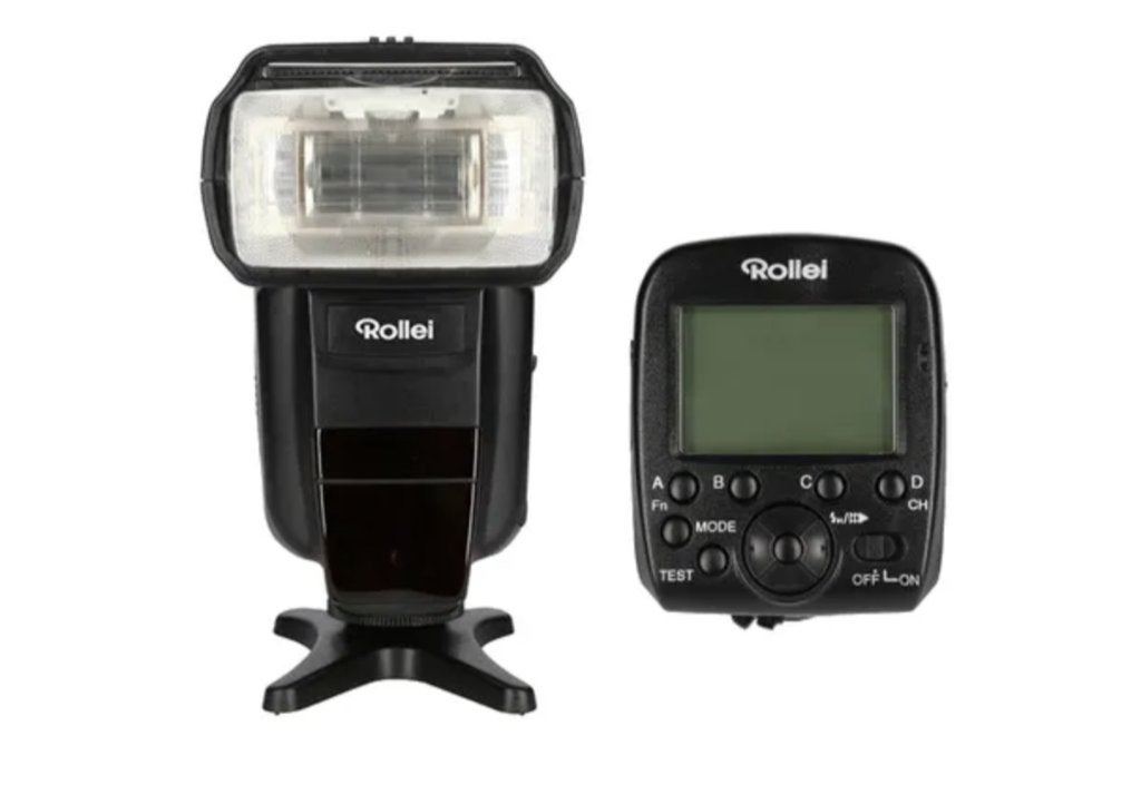 Rollei Pro Flash Unit 56F & Pro Radio Transmitter for Sony, Overige merken, Externe flitser, Ophalen of Verzenden, Zo goed als nieuw