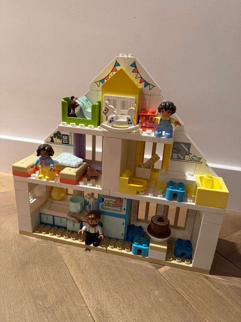 LEGO Duplo Modulair Speelhuis #10929 - Compleet met figuren, Kinderen en Baby's, Speelgoed | Duplo en Lego, Overige thema's, Ophalen of Verzenden