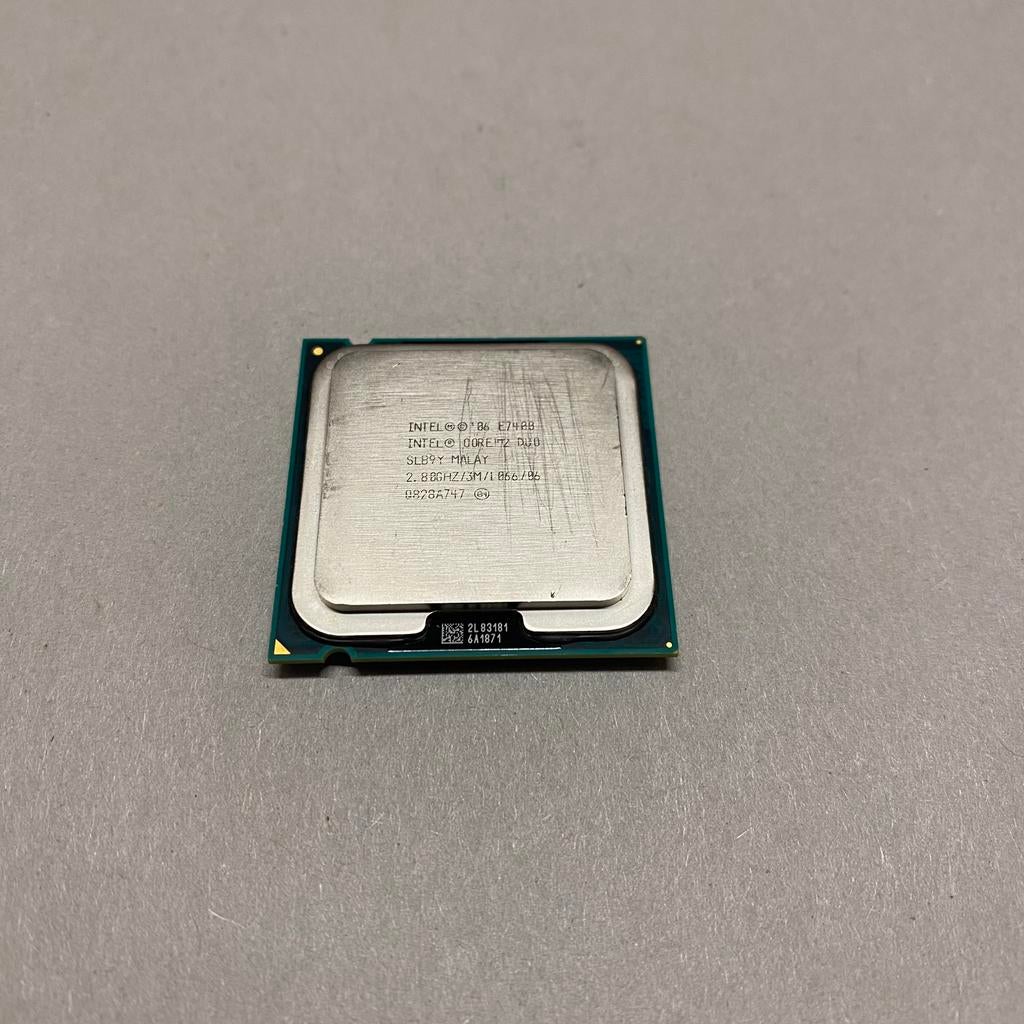 Intel Core 2 Duo E7400 2,80GHz 2C/2T LGA 775, Computers en Software, Processors, Ophalen of Verzenden, Gebruikt, 2-core, 2 tot 3 Ghz
