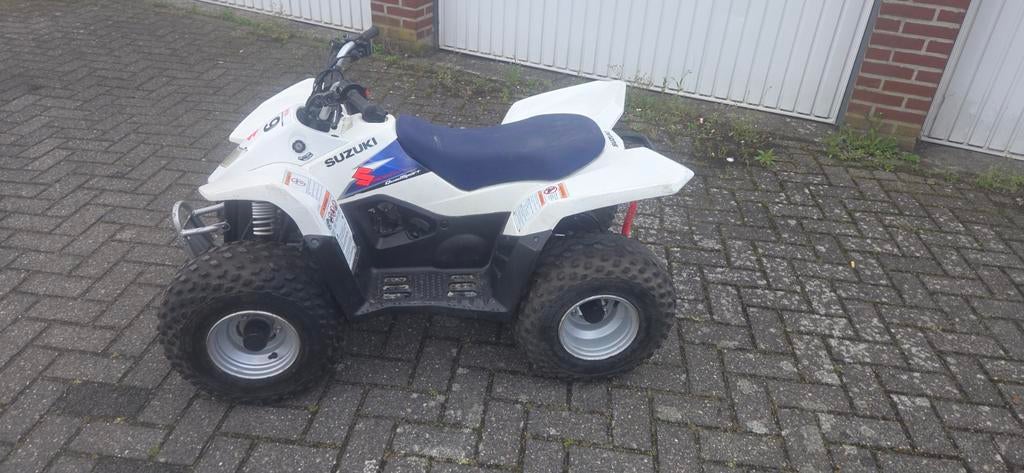 Suzuki LTZ 50cc Quad met elektrische start, Fietsen en Brommers, Brommers | Overige merken, Ophalen of Verzenden