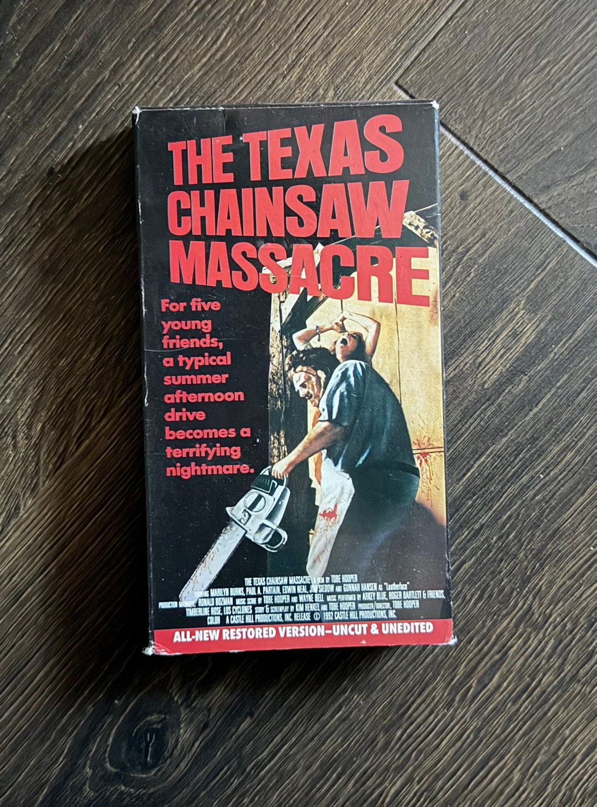 The Texas Chainsaw Massacre VHS (US), Vanaf 16 jaar, Ophalen of Verzenden, Gebruikt, Horror