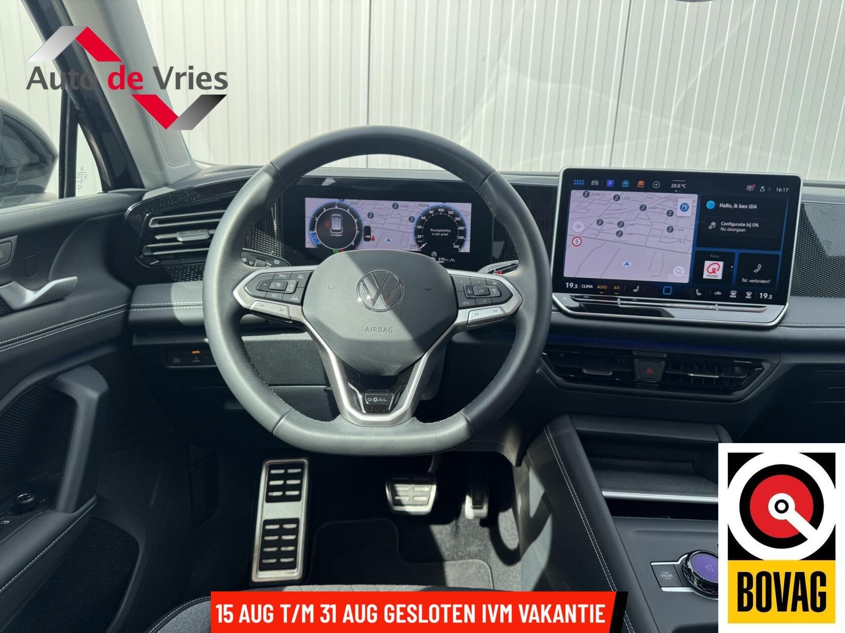 Volkswagen Tiguan 1.5 eTSI GOAL/Life Edition|Trekhaak|Navi, Stof, 4 cilinders, Met garantie (alle), Zwart