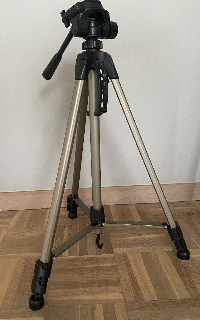 Aluminium statief Action Line standaard met opbergtas, Ophalen, Nieuw, Driepoot, 150 tot 175 cm