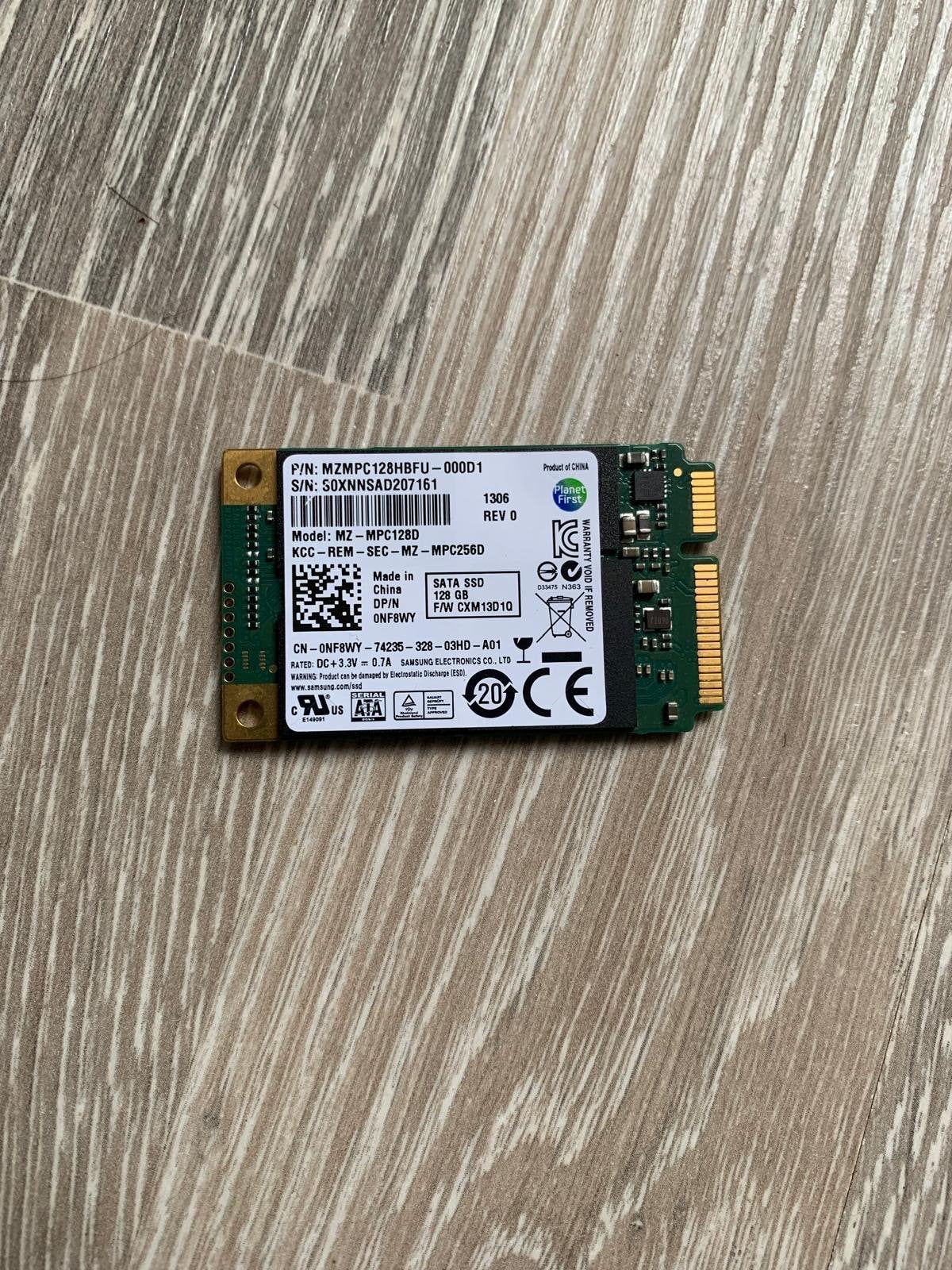 Samsung MZ-MPC128D 128GB MSATA SSD, Intern, Gebruikt, Verzenden, Laptop