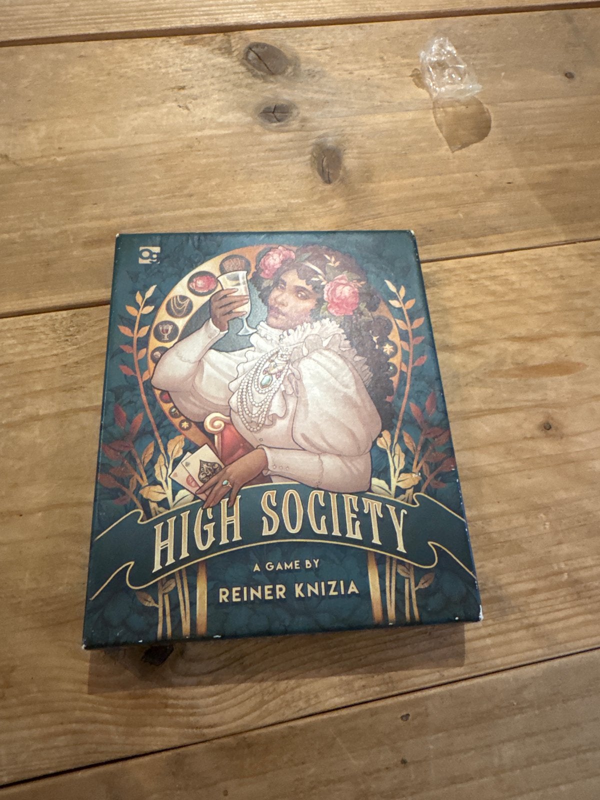 High Society Kaartspel - Reiner Knizia, Hobby en Vrije tijd, Gezelschapsspellen | Kaartspellen, Drie of vier spelers, Ophalen of Verzenden