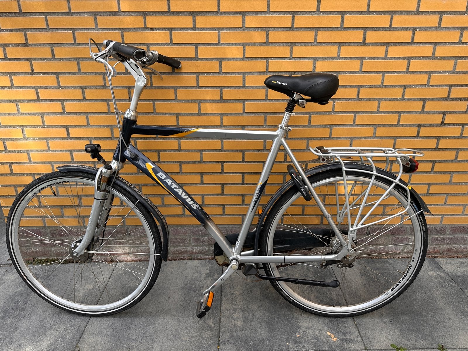 Batavus fiets met 61 cm frame, Ophalen, Gebruikt, Velgrem, Batavus
