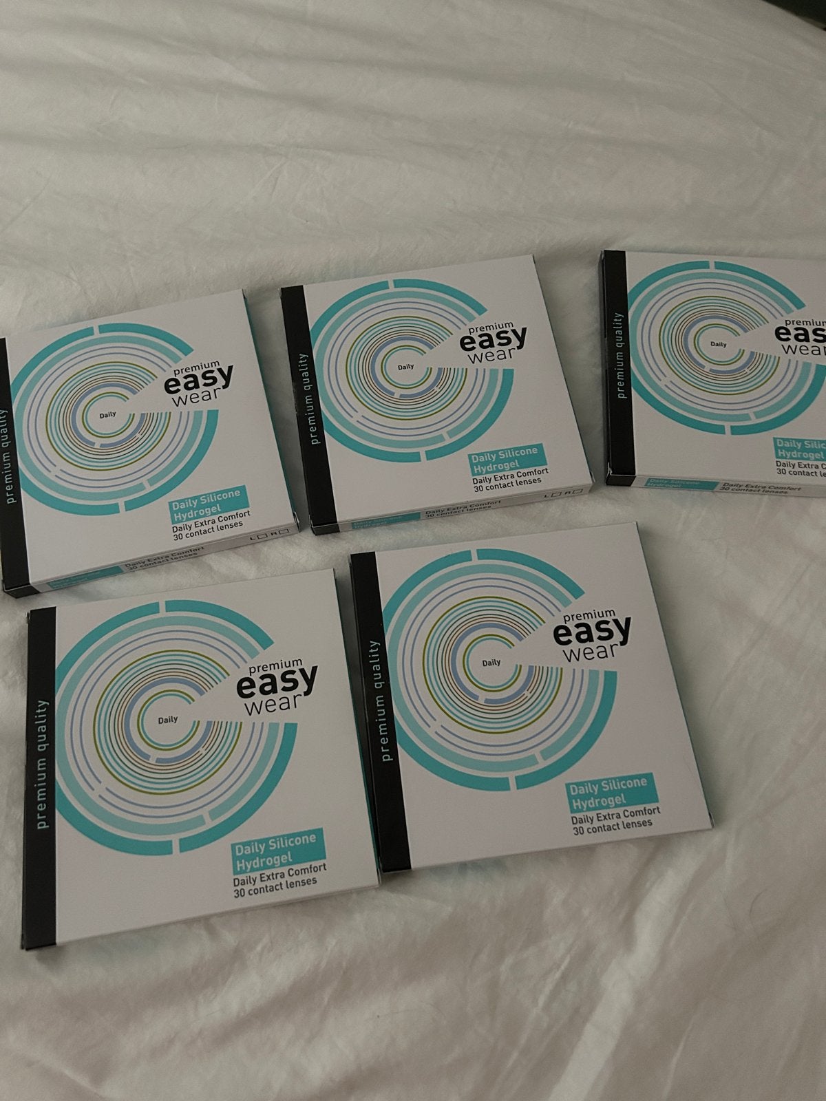 Premium Easy Wear Daglenzen - Daily Silicone Hydrogel, Ophalen, Nieuw, Overige typen