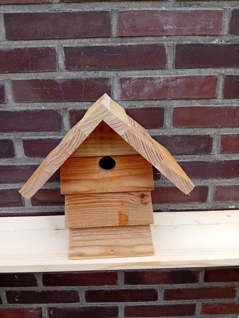 Vogelhuisje nestkastje pimpelmees koolmees boomklever, Ophalen of Verzenden, Nieuw