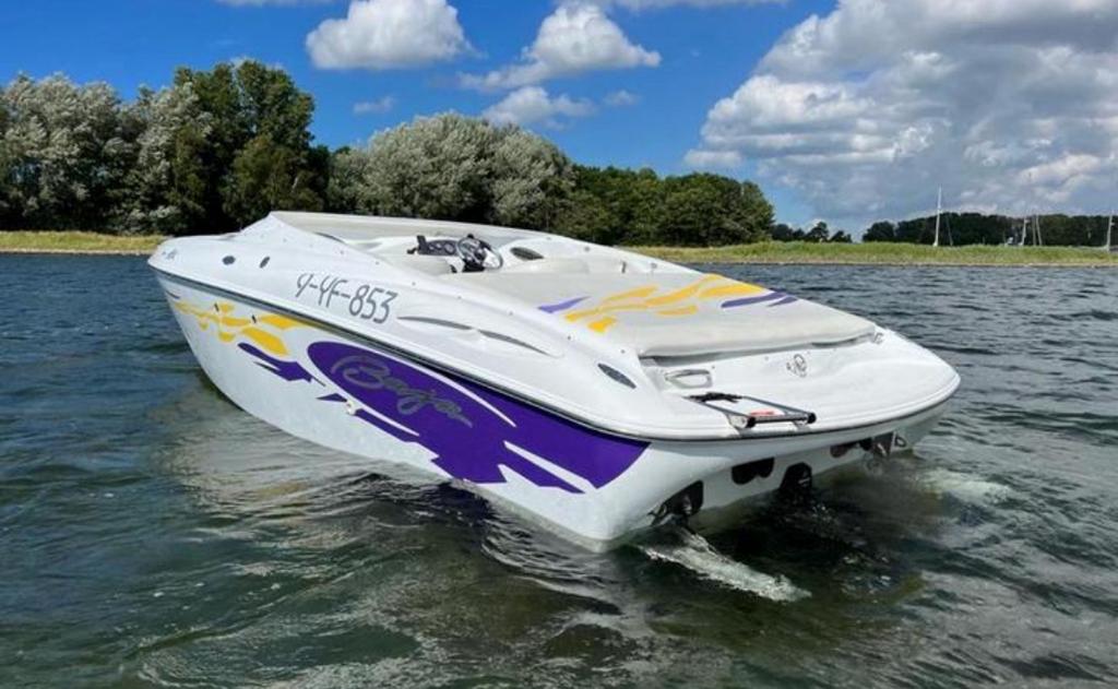 Speedboot Baja H2X Boss 496 MAG, Gebruikt, Ophalen of Verzenden, Benzine, 200 pk of meer