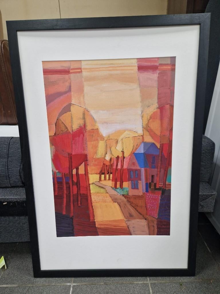Ton Schulten, Ophalen of Verzenden, Zo goed als nieuw, 50 tot 75 cm, Print