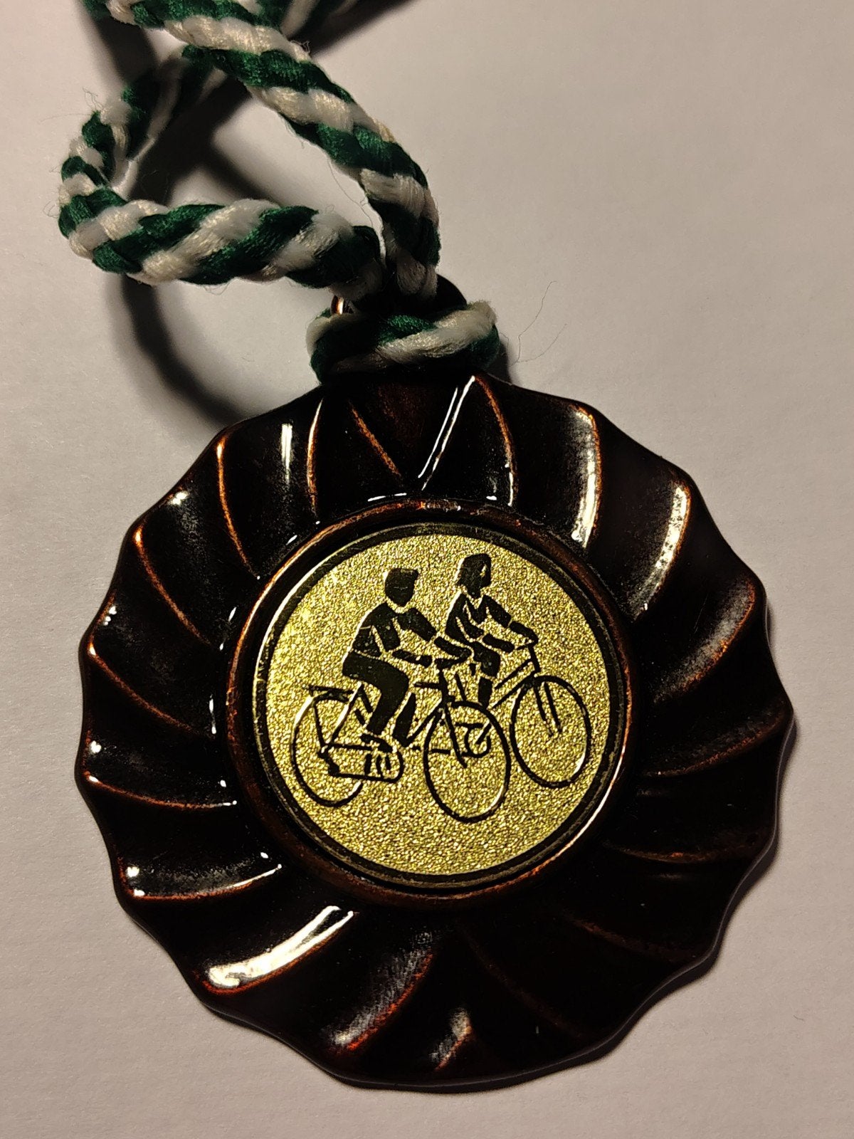 Fietsen A.B.Z. 1995 Medaille, Ophalen of Verzenden, Overige materialen