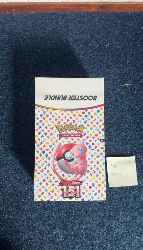Pokemon 151 Booster Bundle Display SEALED | Ruilen Mogelijk, Ophalen of Verzenden, Zo goed als nieuw, Foil