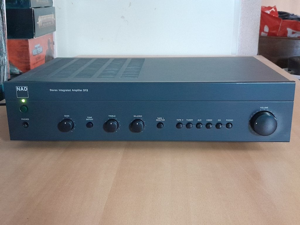 NAD 312 Versterker en NAD 7225PE Receiver ( Lezen! ), Niet werkend, Ophalen, Overige merken, Minder dan 60 watt