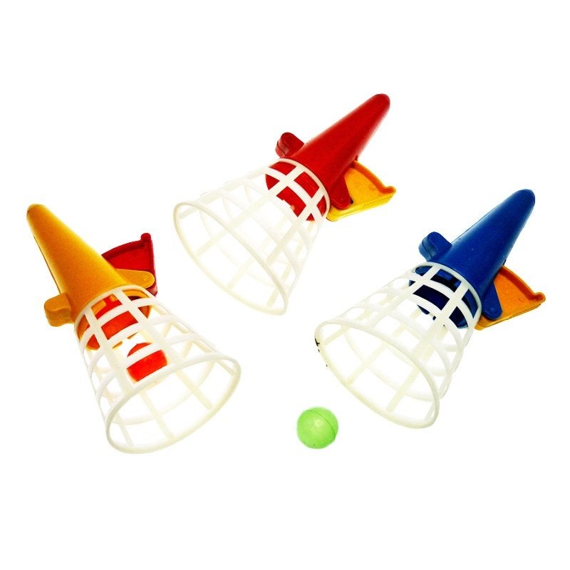 PARTIJ KLIK EN VANG BALSPEL ASSORTI KLEUR 12CM , ., Nieuw, Ophalen of Verzenden, .
