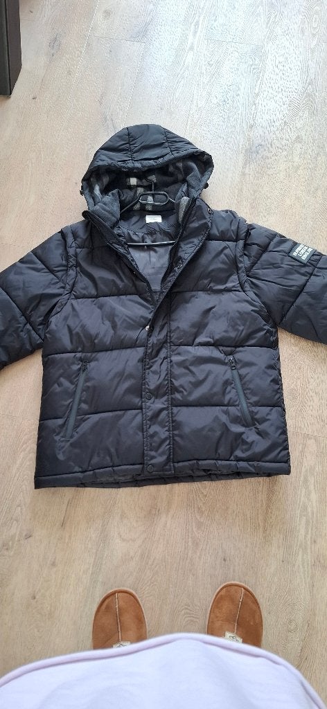 Winterjas, Zwart, Maat 46/48 (XL) of groter, Nieuw, Ophalen of Verzenden