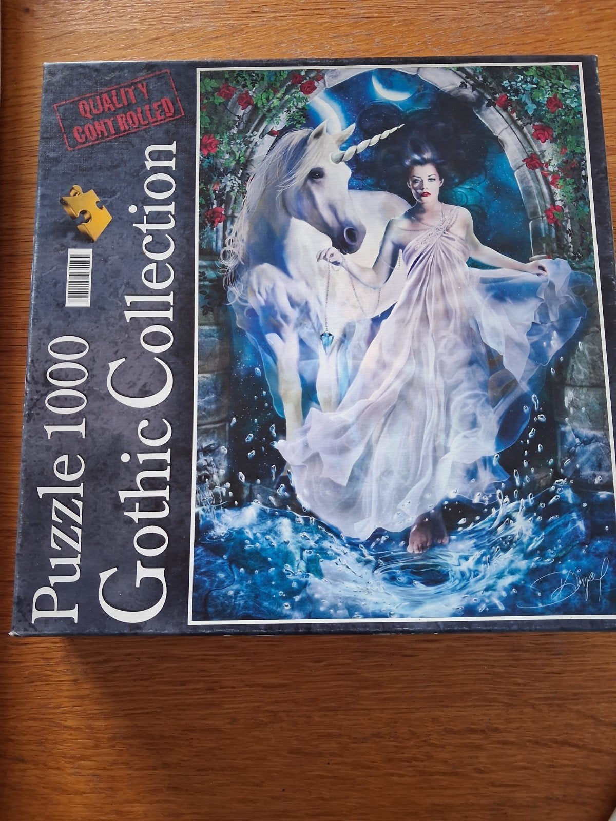 Gothic puzzel 1000stuks compleet, Ophalen of Verzenden, 500 t/m 1500 stukjes, Zo goed als nieuw
