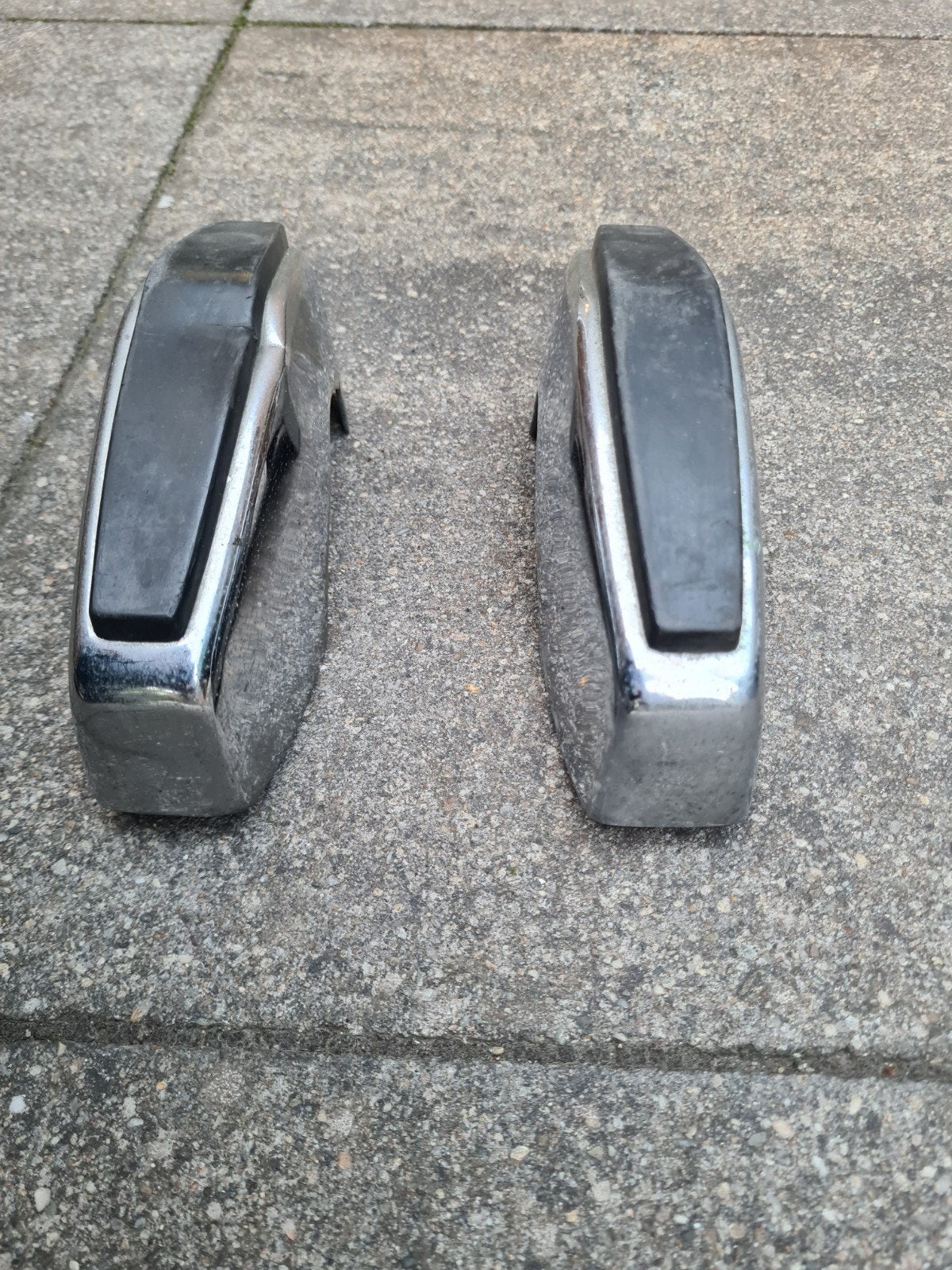ford escort mk1 bumperhoeken, Gebruikt, Ophalen of Verzenden, Oldtimer onderdelen, Bumper