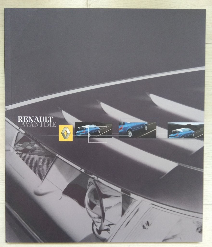 Folders Renault Avantime, Vel Satis, Spider,, Verzenden, Nieuw, Renault