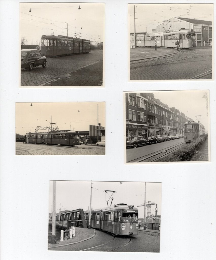 Rotterdam Tram RET Düwags 22, Verzenden, Gebruikt, Tram, Kaart of Prent