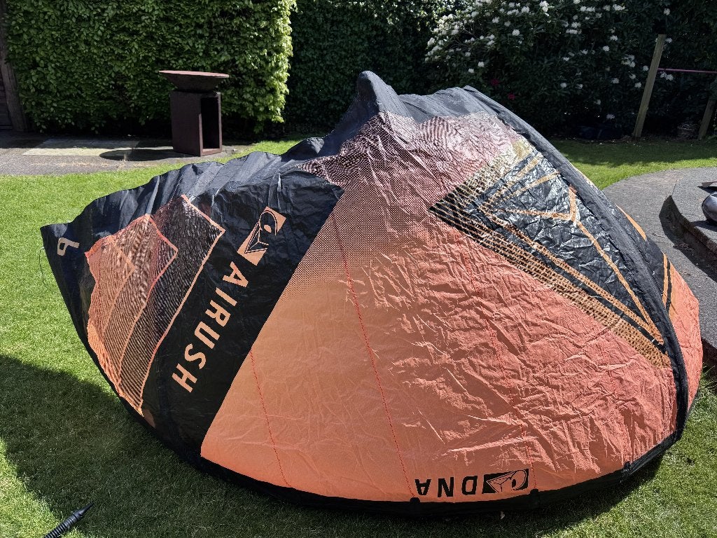 Airush kite 6m voor kind, Gebruikt, Geen board, Ophalen of Verzenden, 6 m²
