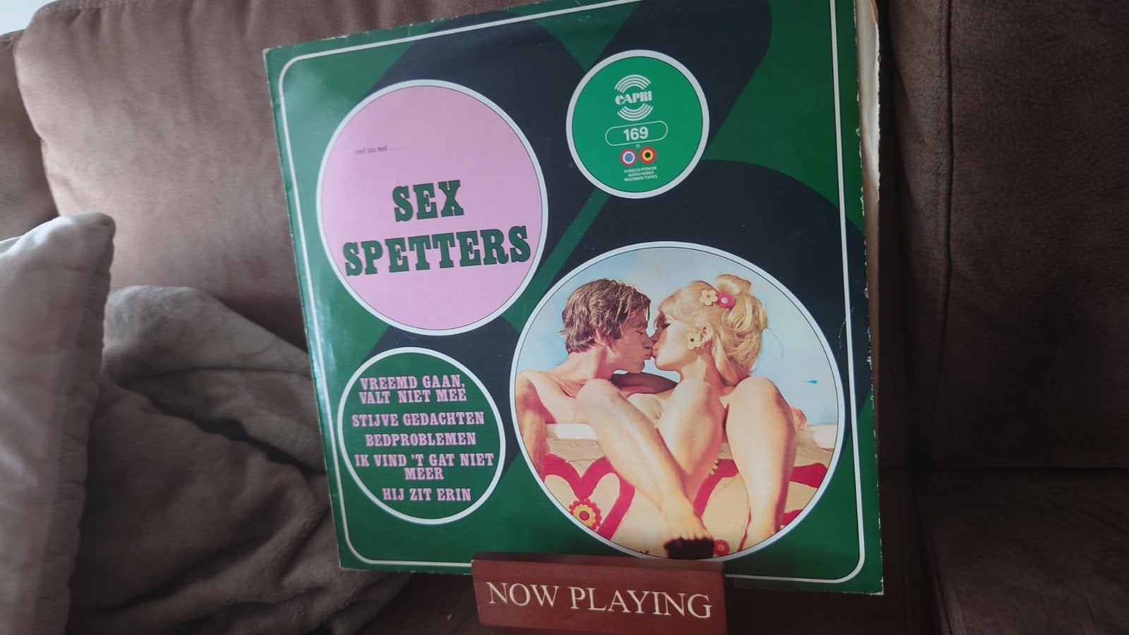 Vinyl LP Sex Spetters - Veel sex met... (1974), Originele persing, Ophalen of Verzenden, Gebruikt, 12 inch