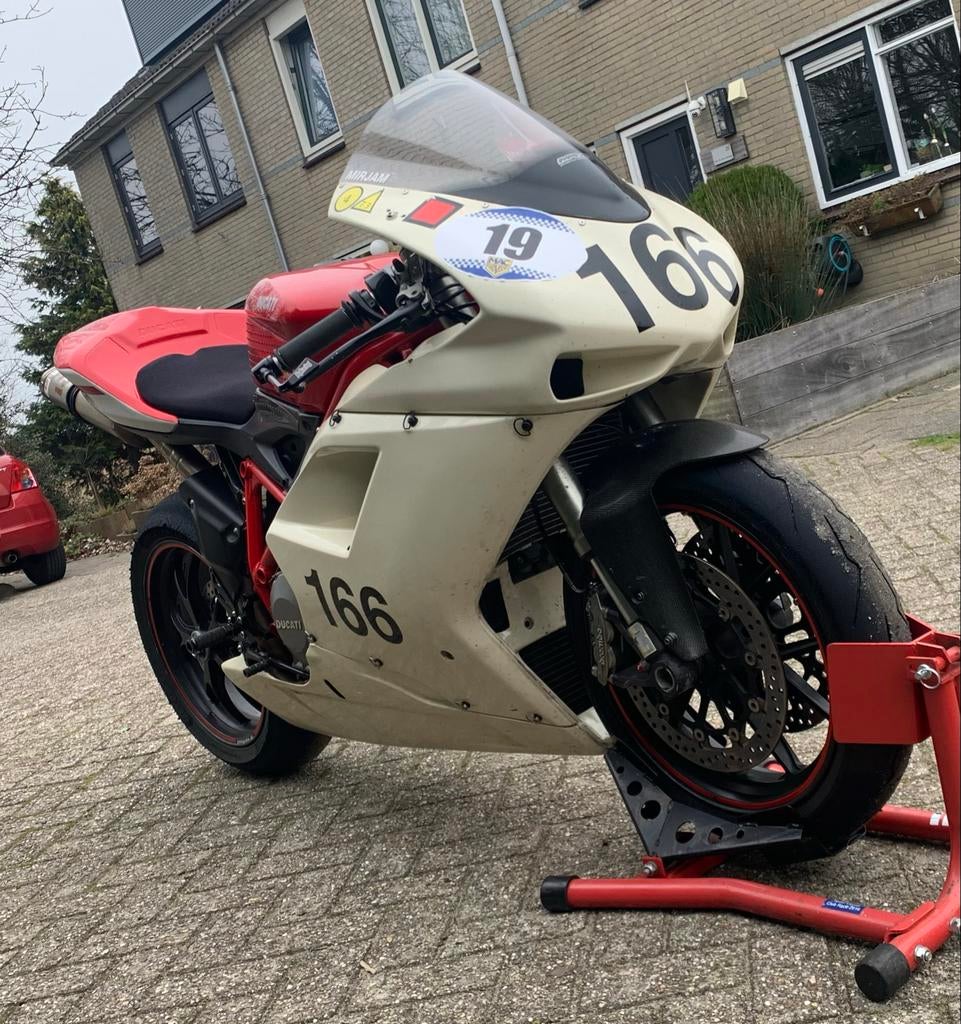 Ducati 848 Circuitmotor - Klaar voor het circuit!, 2 cilinders, Motorrijbewijs A, Gebruikt, Super Sport