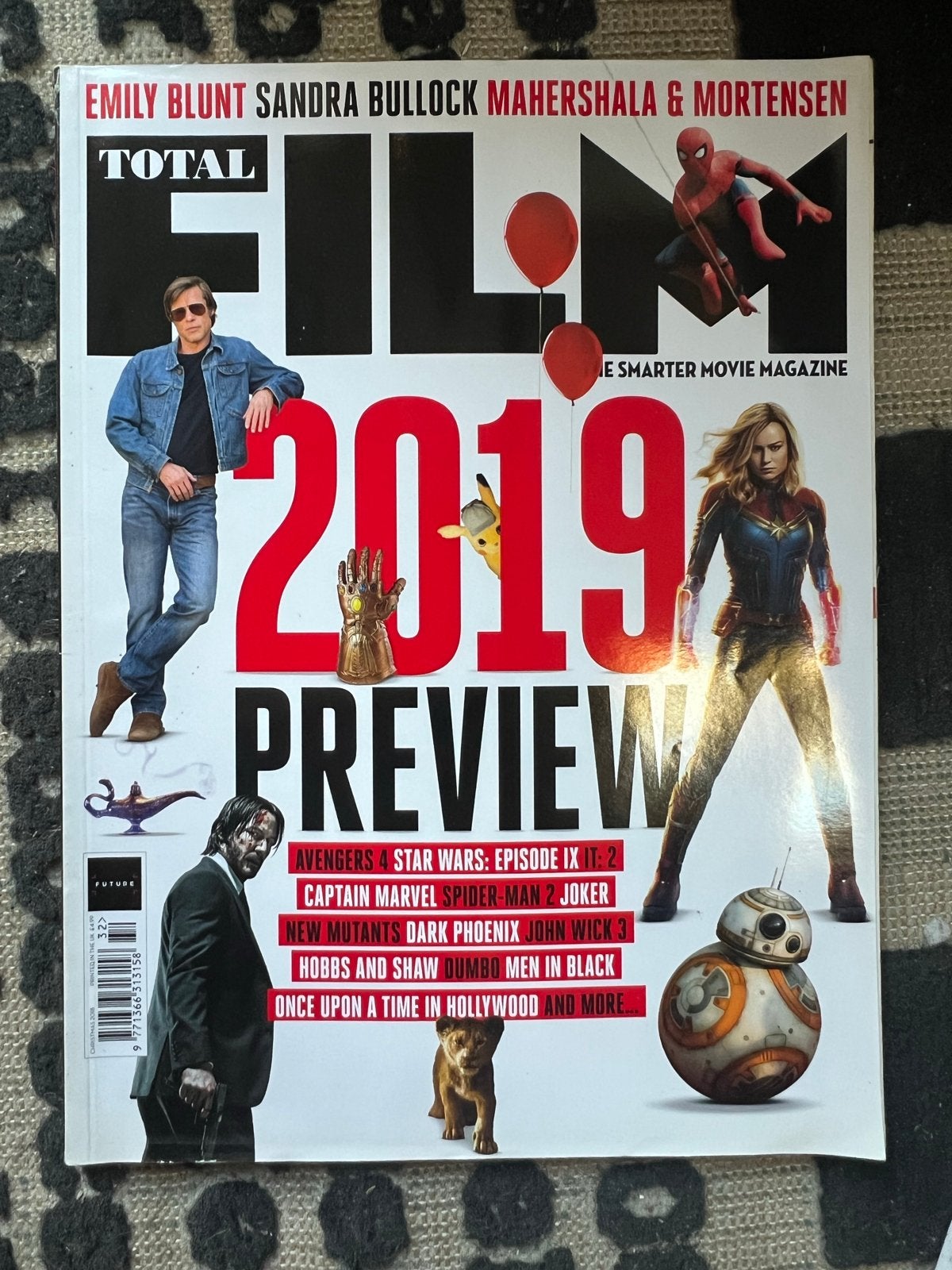 Total Film 2019 Preview Magazine - Spider-Man, Marvel, DC, Boeken, Tijdschriften en Kranten, Ophalen of Verzenden, Zo goed als nieuw