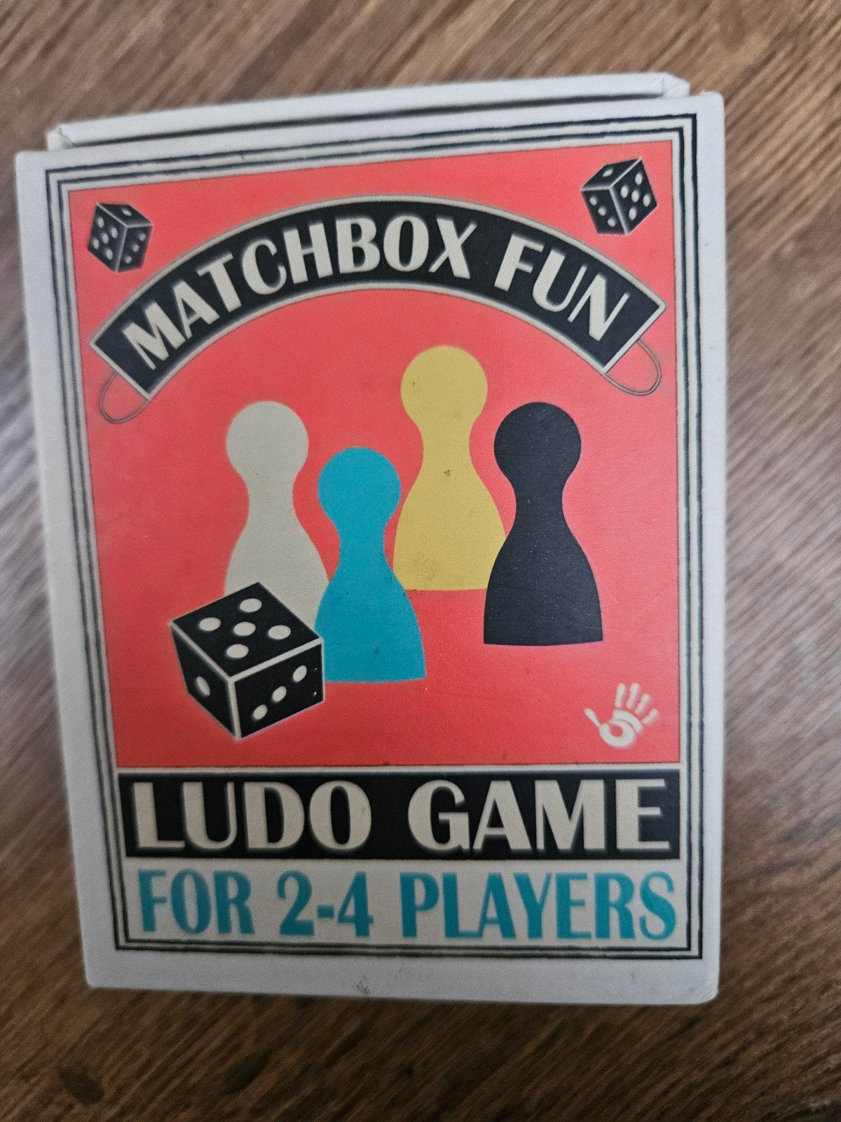 Matchbox Fun Ludo Spel - Compact Reisspel, Hobby en Vrije tijd, Gebruikt, Ophalen of Verzenden, Een of twee spelers, Reisspel