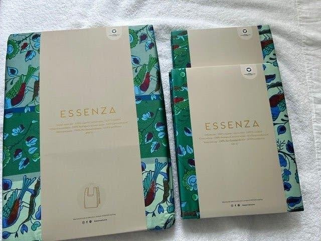 Essenza Dekbedovertrek 200 100% Satijn Katoen 300TC, Huis en Inrichting, Info@essenzahome.nl, Essenza, Dekbedovertrek, Katoen