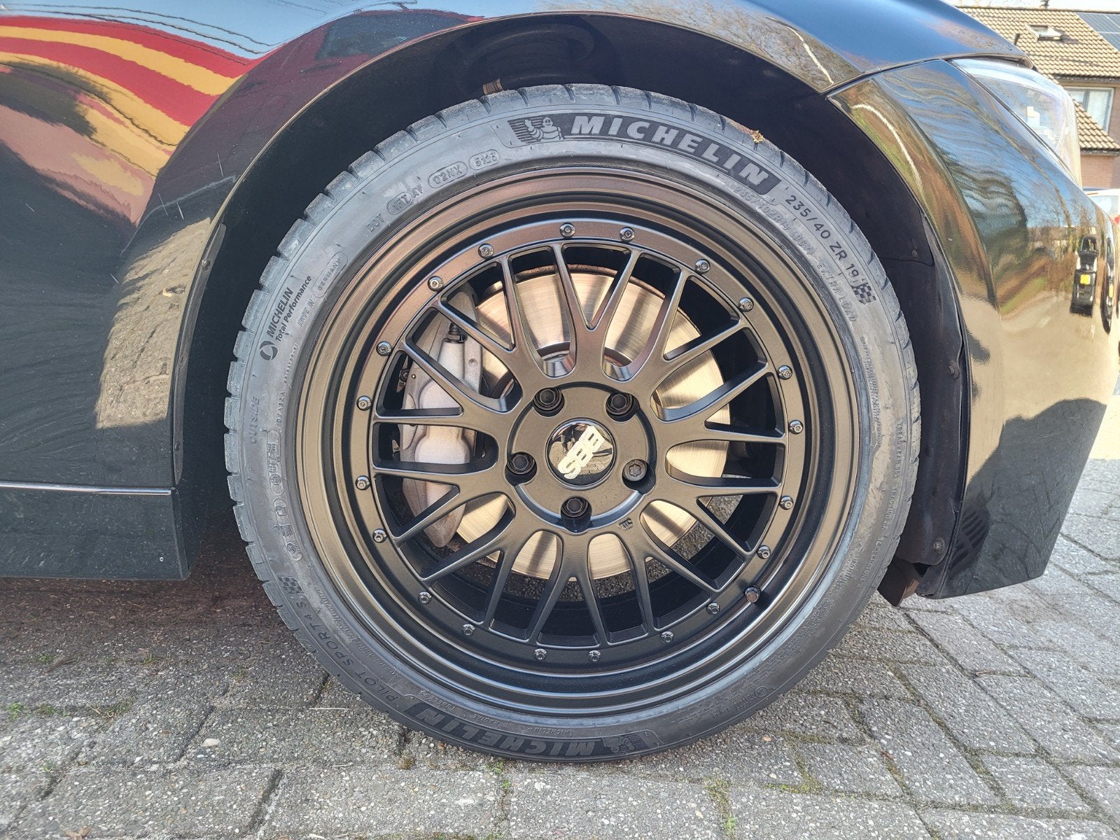 BBS LM Lemans replica velgen breedset 5x120 F30 F31 F32 F22, Gebruikt, Banden en Velgen, 235 mm, Personenwagen