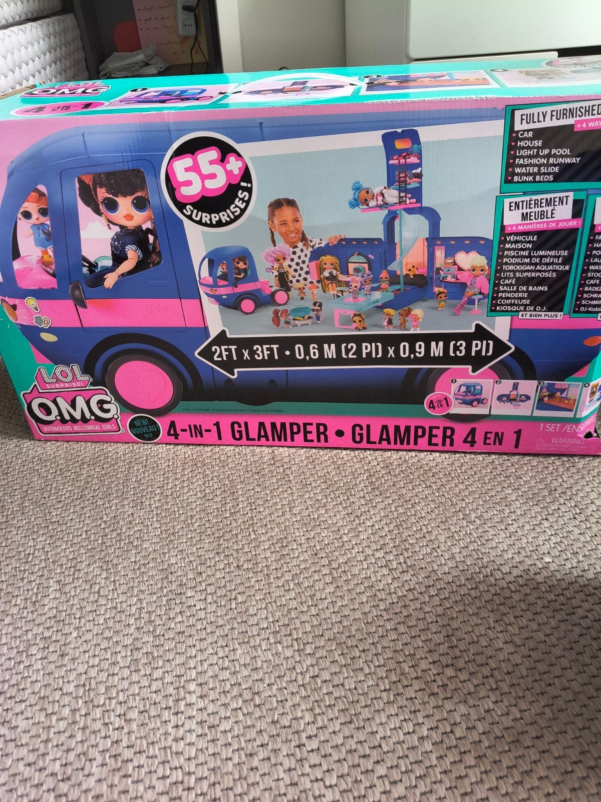 L.O.L. Surprise! O.M.G. Glamper 4-in-1 Camper, Ophalen of Verzenden