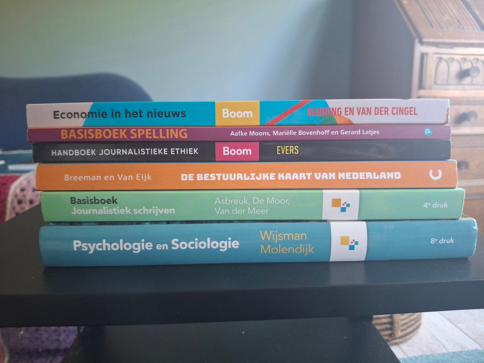 1e jaars boeken opleiding journalistiek, Boeken, Ophalen of Verzenden, Zo goed als nieuw, School, Studie en Wetenschap