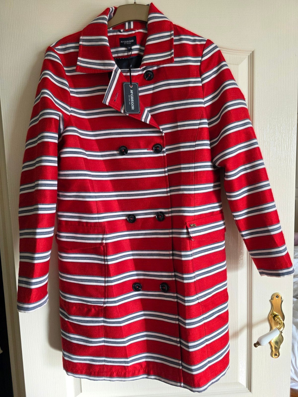 McGregor gestreepte jas - Nieuw met kaartjes, Kleding | Dames, McGregor, Maat 42/44 (L), Nieuw, Ophalen of Verzenden