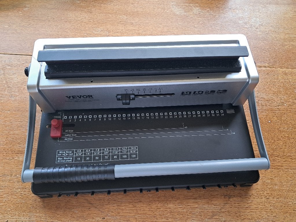 handbindmachine, Ophalen, Gebruikt