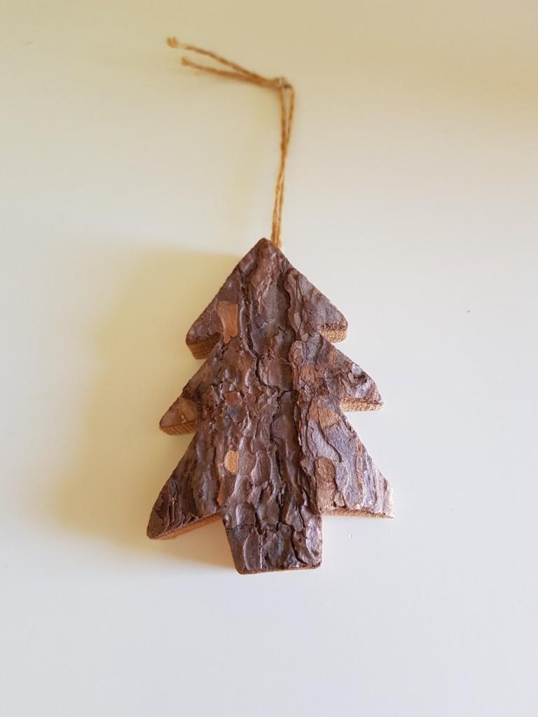 houten kerstboompje, Ophalen of Verzenden, Gebruikt