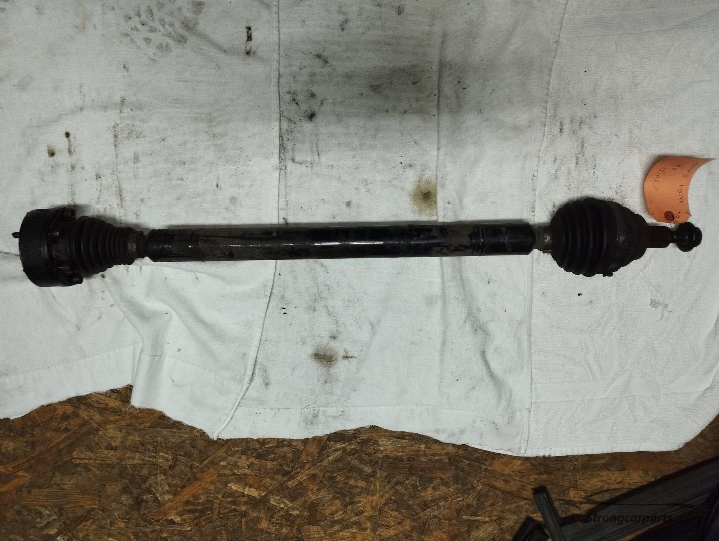 aandrijfas golf 5 rechts 1.9 tdi 1K0407272CC, Gebruikt, -, Volkswagen, -