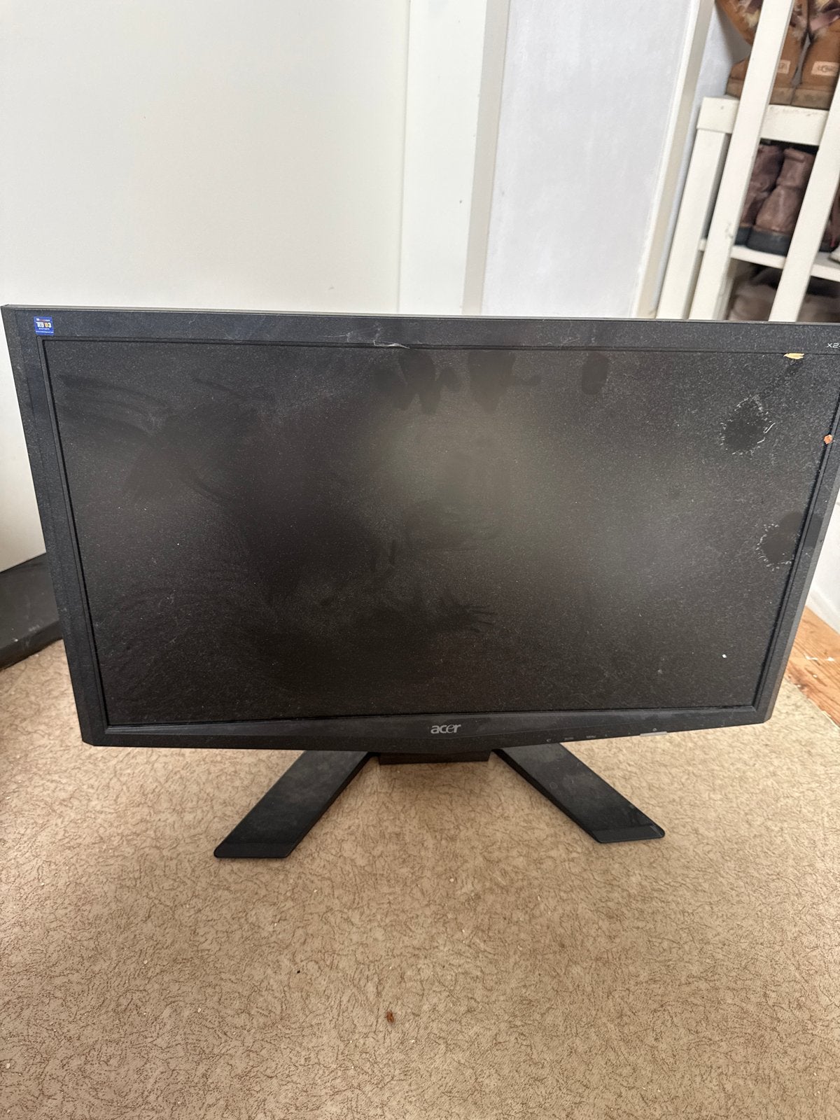 Acer X243HQ LCD Monitor - 23.6 inch Full HD, Computers en Software, Monitoren, Gebruikt, Full HD, DisplayPort, TN