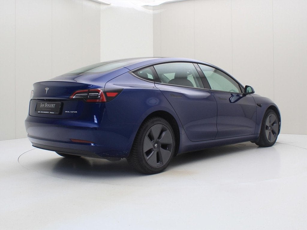 Tesla Model 3 Long-Range AWD 351pk 75 kWh UPGRADE [ RYZEN AM, Automaat, Gebruikt, Zwart, Blauw
