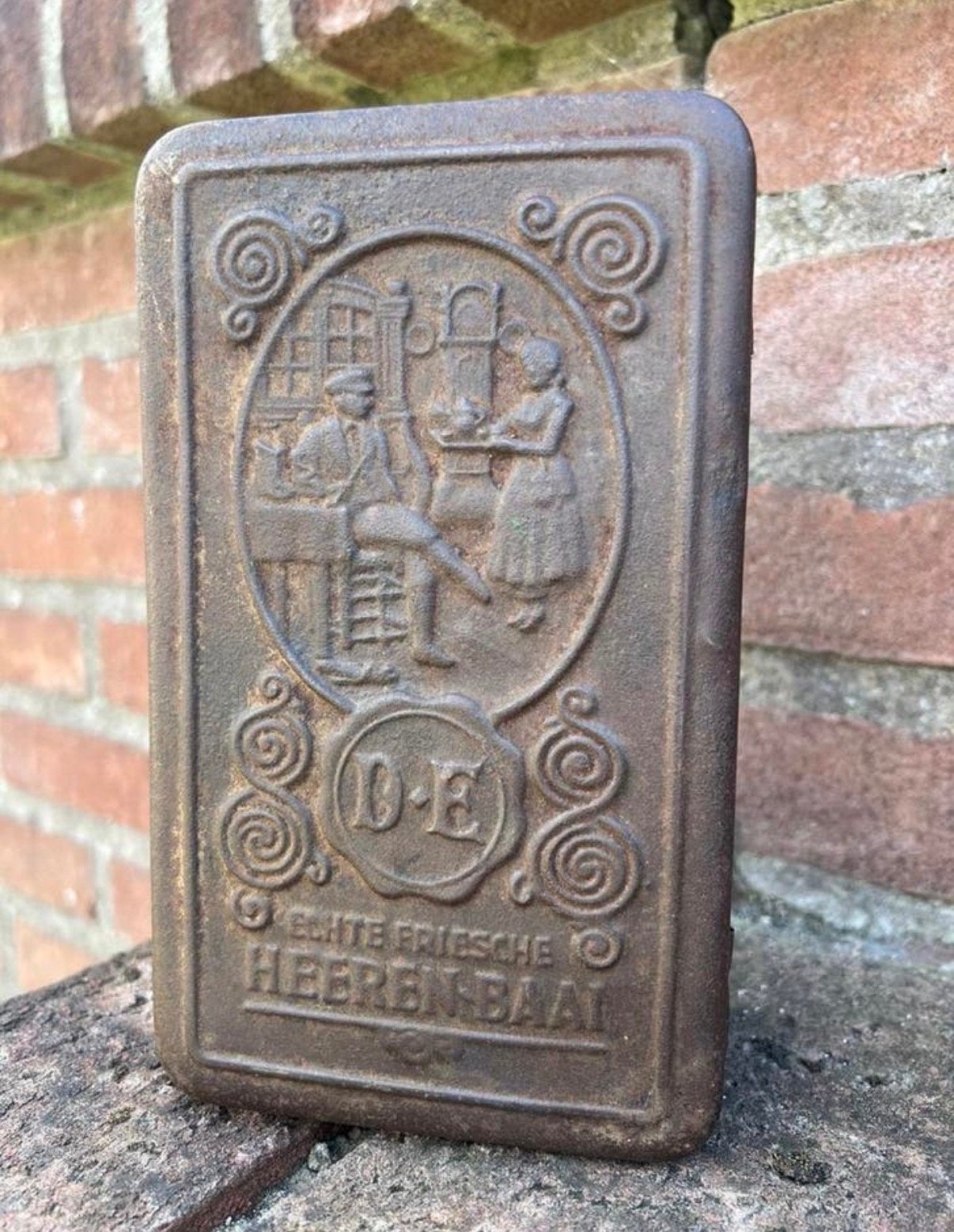 Antieke DE Heerenbaai Koffieblik - Zeldzaam, Ophalen of Verzenden