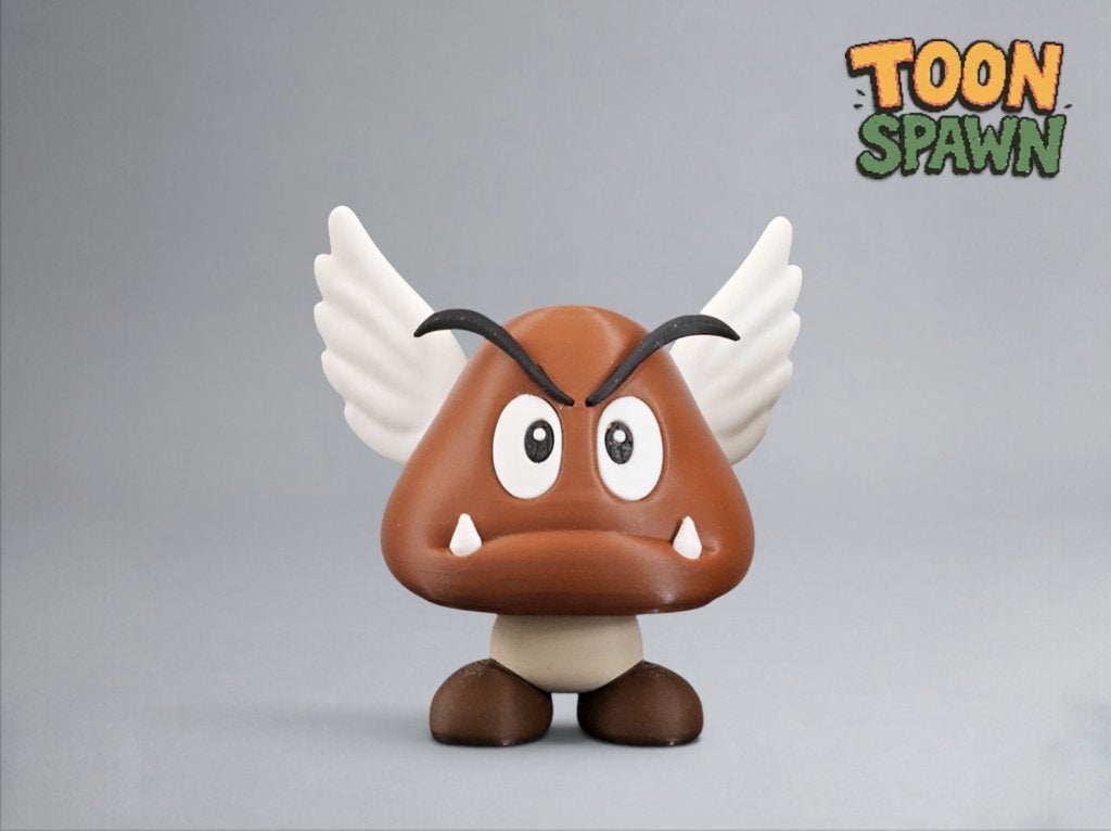 Goomba Paragoomba – 9,5 cm – Super Mario Figuur, Ophalen of Verzenden, Nieuw, Overige typen