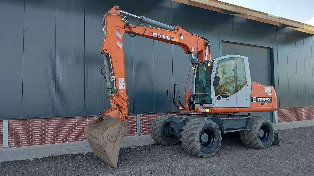 Terex TW150 mobiele graafmachine (bj2007) TW 150 (bj 2007), Zakelijke goederen, Machines en Bouw | Kranen en Graafmachines, Graafmachine