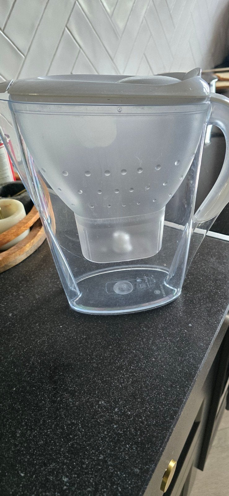 Brita filterkan, Ophalen