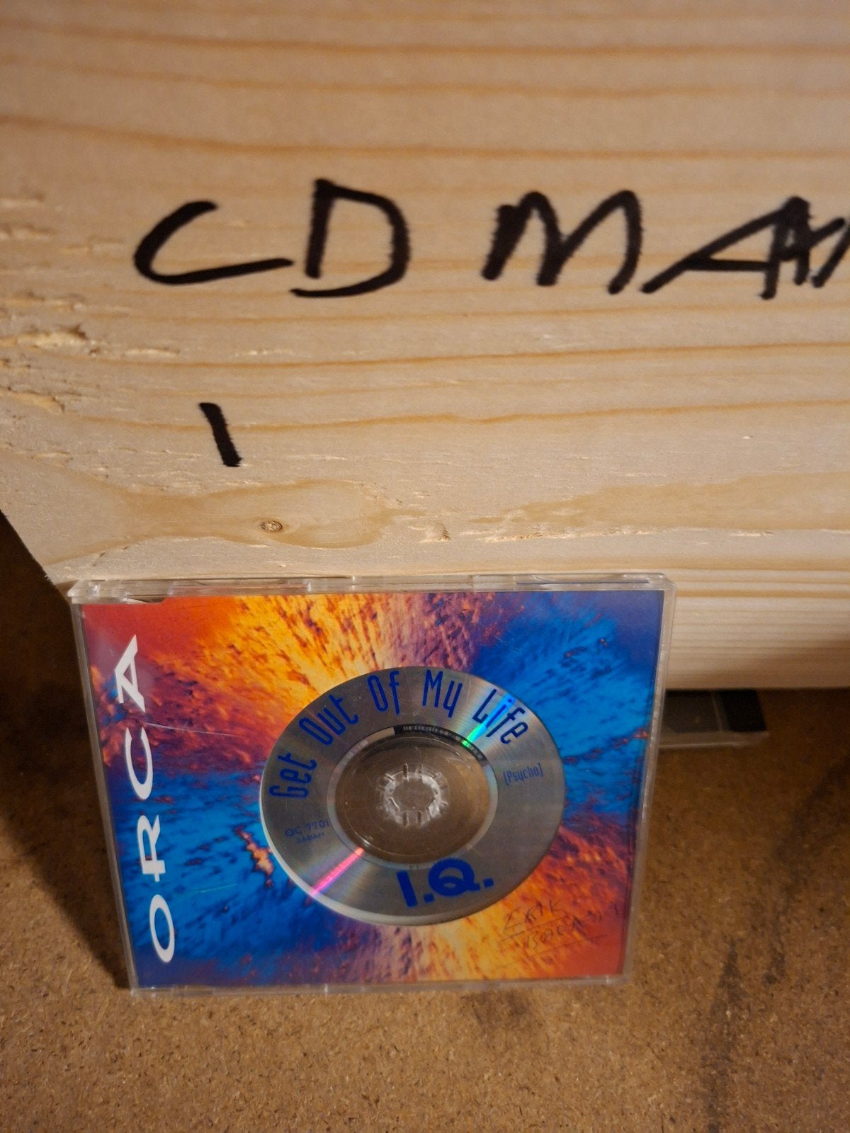 ORCA - Get Out Of My Life (Psycho) I.Q. CD Single, Ophalen of Verzenden, Gebruikt, Elektronisch, Single