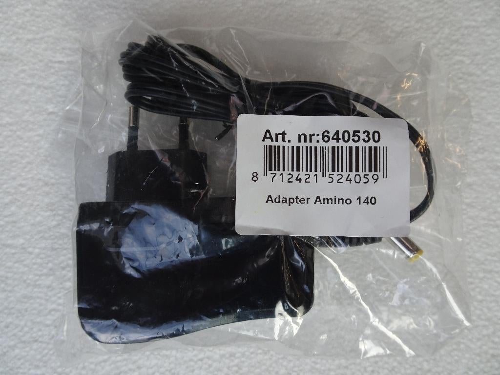 AMINO A140 stroom ADAPTER nieuw, Audio, Tv en Foto, Ophalen of Verzenden, Nieuw