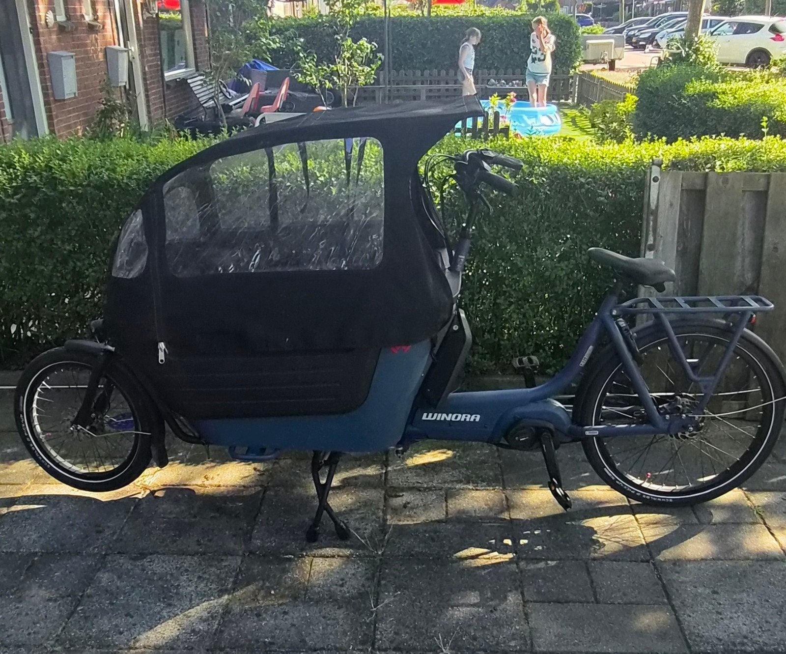 winora fub 2 500wh accu elektrische bakfiets, Ophalen, 4 kinderen of meer
