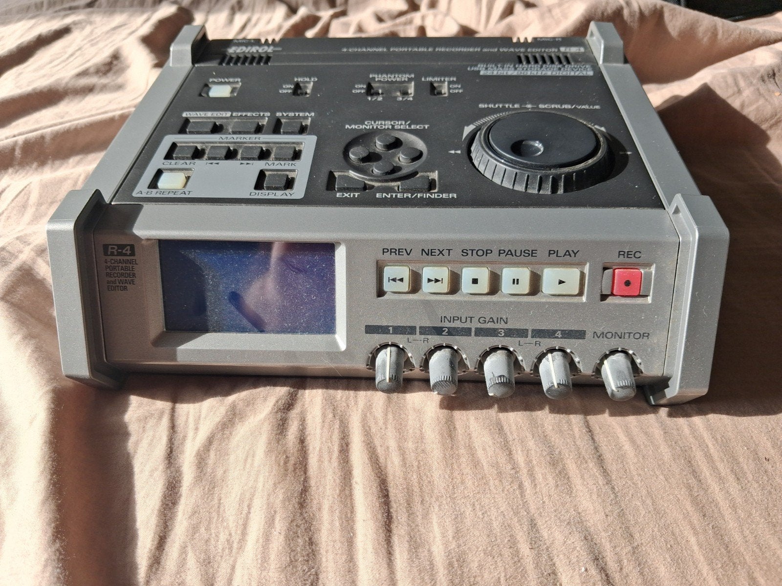 Edirol R-4 4-kanaals draagbare recorder en Audio interface, Ophalen of Verzenden, Audio
