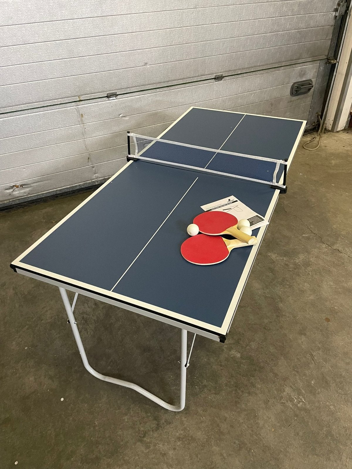 Cougar Tafeltennistafel Mini 1500 Basic, Nieuw, Cougar, Nieuw in doos, Ophalen of Verzenden, Draagbaar / inklapbaar