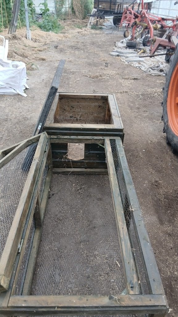 konijnenhok, Gebruikt, Konijn, Hok, 75 tot 110 cm
