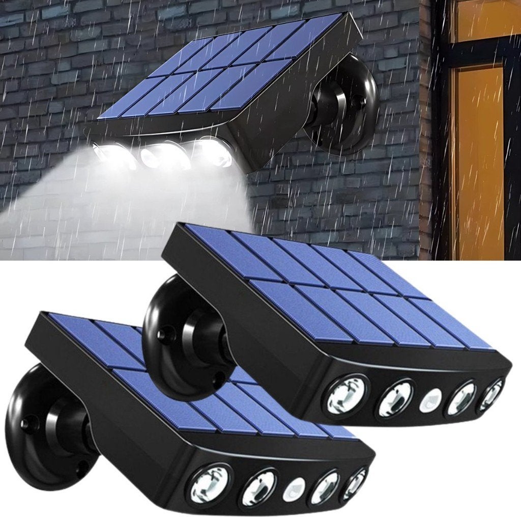 Partij solar buitenlamp met bewegingssensor 50 stuks, Bewegingssensor, Minder dan 50 watt, Wandlamp, Nieuw