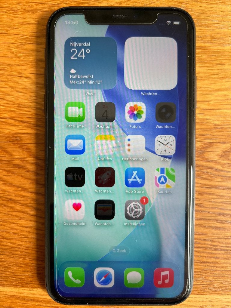 nette iphone 11, Telecommunicatie, Mobiele telefoons | Apple iPhone, Zwart, 82 %, Zonder simlock, Zonder abonnement